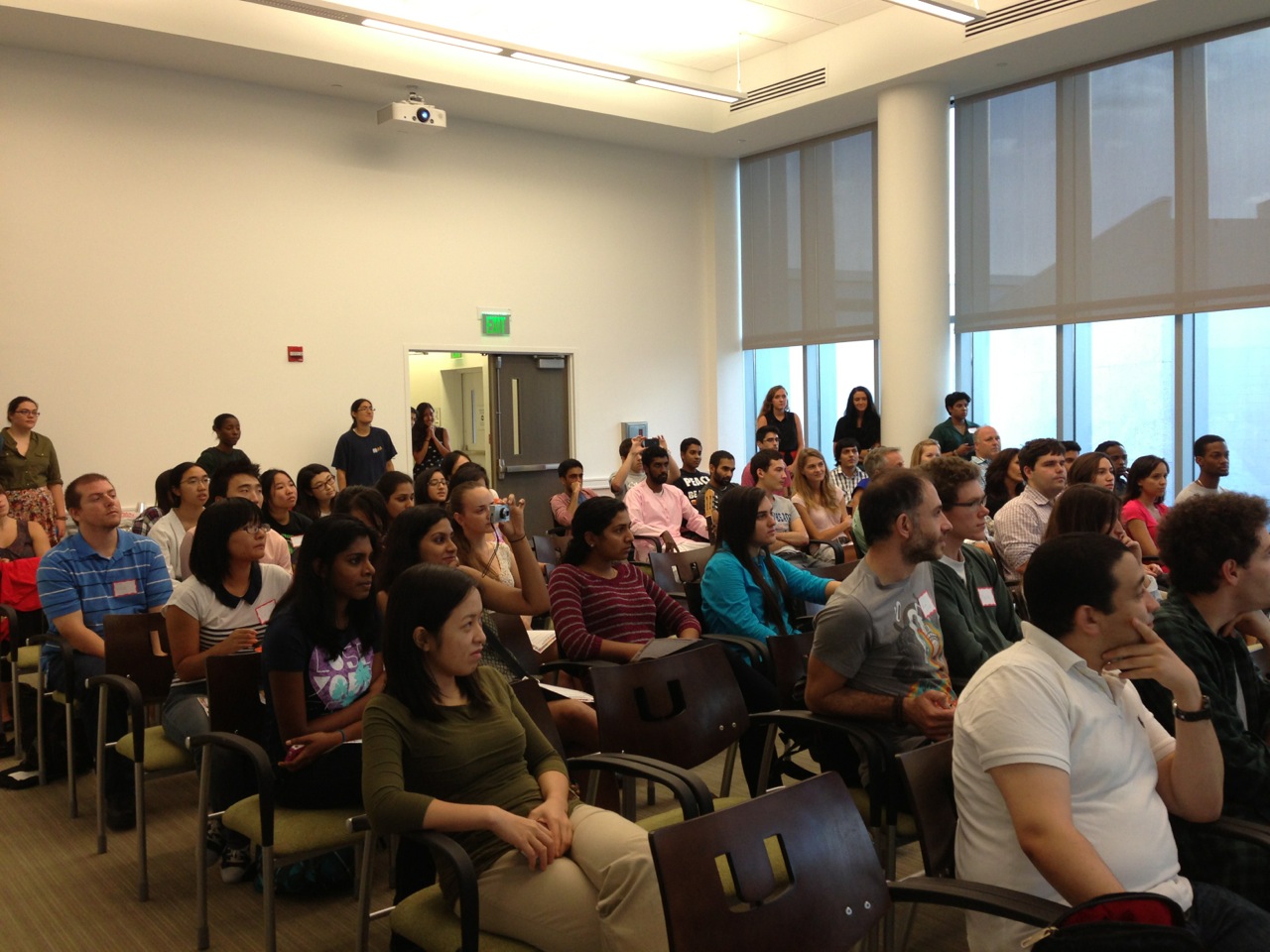 Picture of crowd at the International night 2013