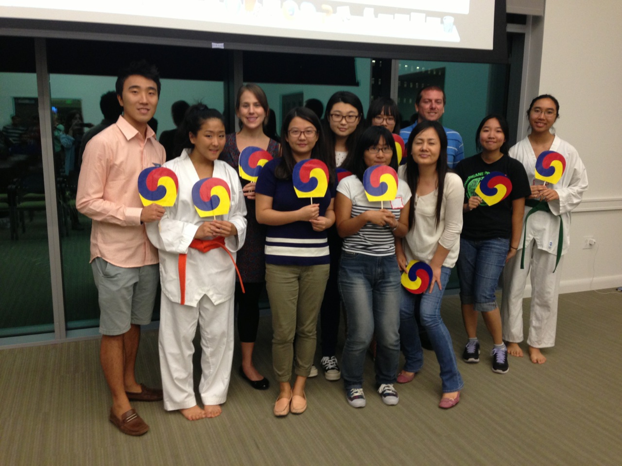 Participants at the International night 2013